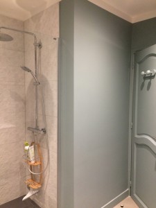 Salle de bain après